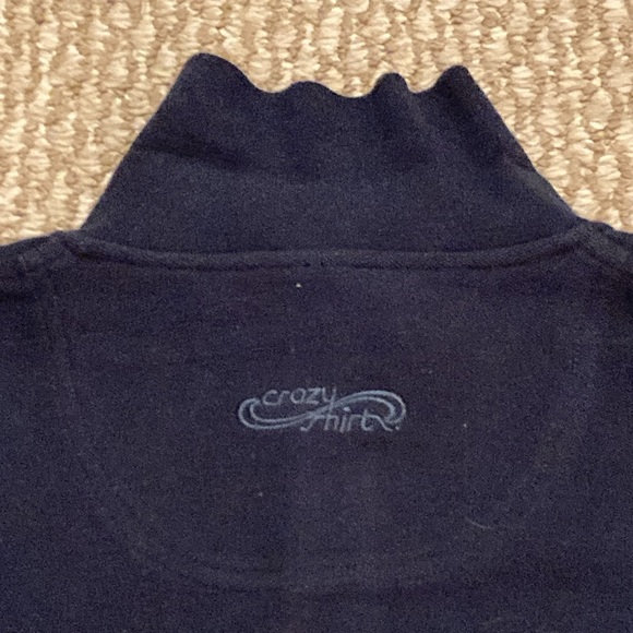 Souvenir Navy Embroidered Collared SS Shirt from Sausalito; Men’s Adult 1X Large - Picture 2 of 7